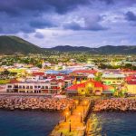 st. Kitts -Eiland in het Caribisch gebied