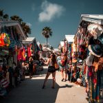 Op de markt in Nassau op de Bahama's